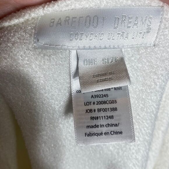 Barefoot dreams poncho cozy chic ultra lite knit ocean breeze ombre waterfall - Picture 7 of 9